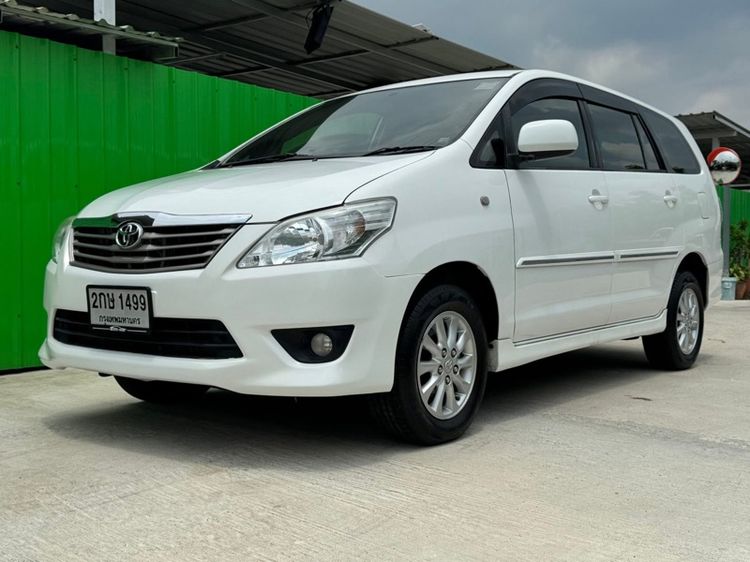 รถ Toyota Innova 2.0 G Option สี ขาว