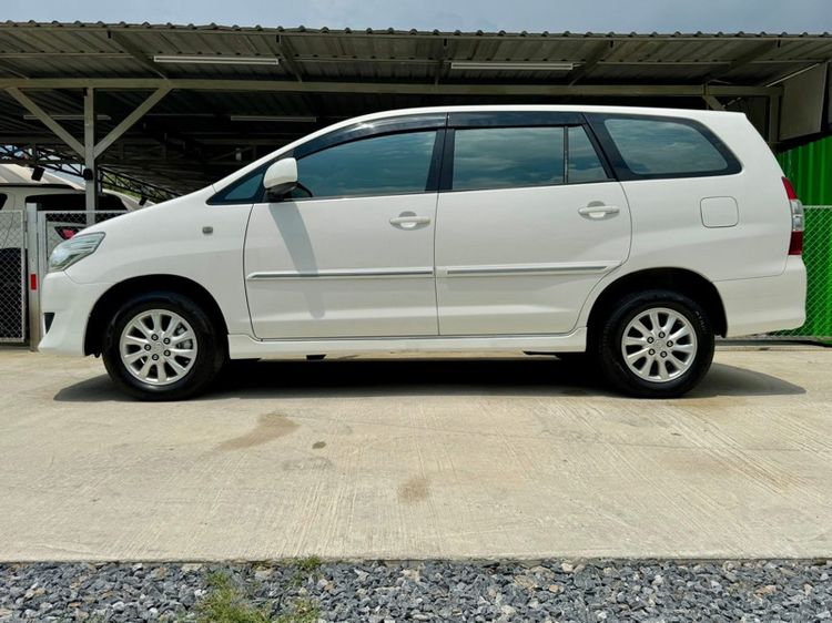 Toyota Innova 2014 2.0 G Option Utility-car เบนซิน LPG เกียร์อัตโนมัติ ขาว รูปที่ 4