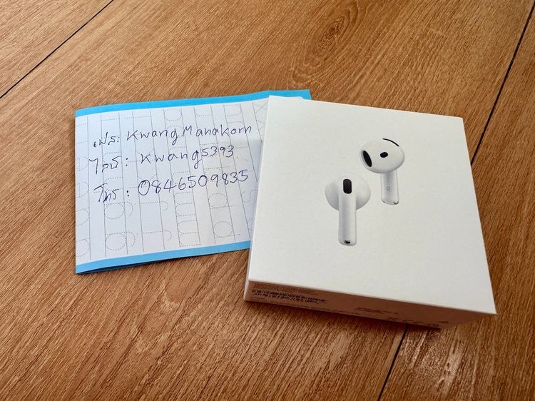Apple ขาย Airpods 4 ANC  มือ1 ยังไม่แกะซีล