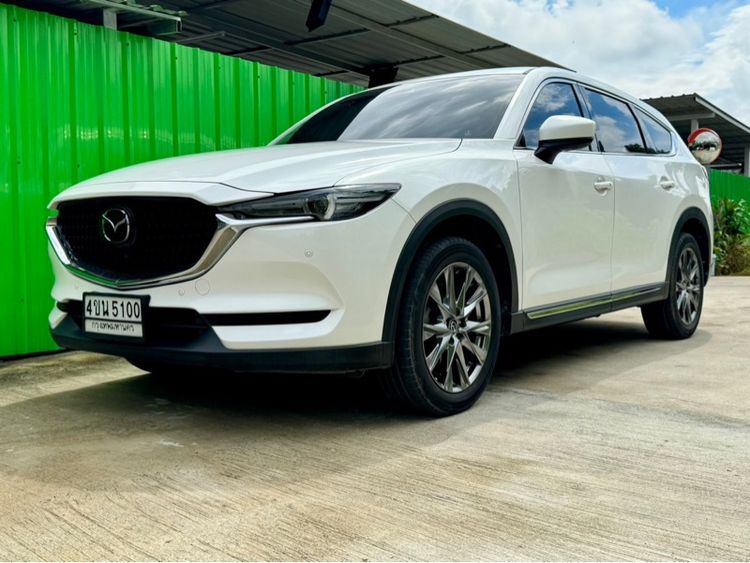 รถ Mazda CX-8 2.5 SP Exclusive สี ขาว