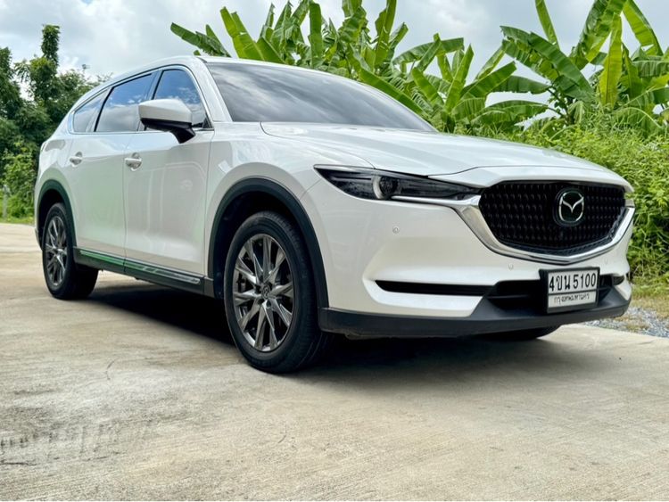 Mazda CX-8 2023 2.5 SP Exclusive Utility-car เบนซิน ไม่ติดแก๊ส เกียร์อัตโนมัติ ขาว รูปที่ 3