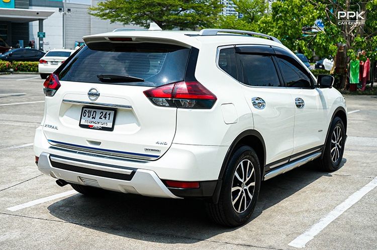 Nissan X-Trail 2019 2.0 V Hybrid 4WD Utility-car ไฮบริด ไม่ติดแก๊ส เกียร์อัตโนมัติ ขาว รูปที่ 4