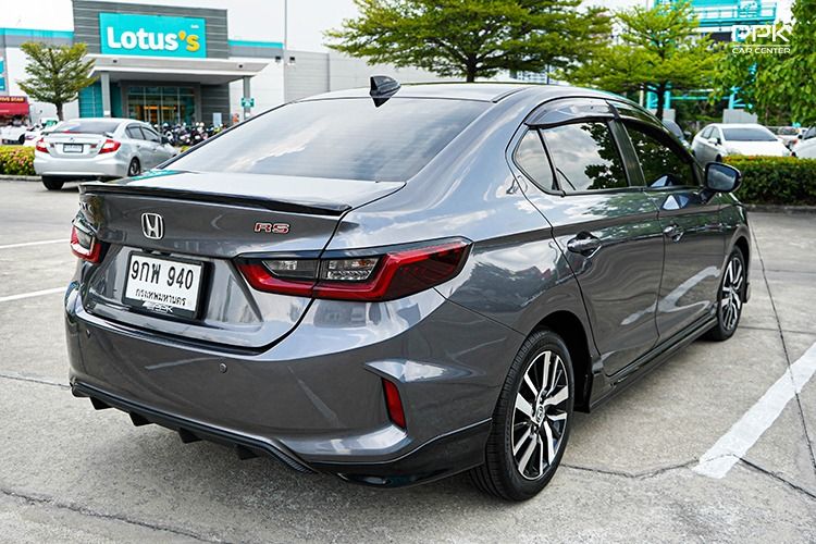Honda City 2020 1.0 RS Sedan เบนซิน ไม่ติดแก๊ส เกียร์อัตโนมัติ เทา รูปที่ 4