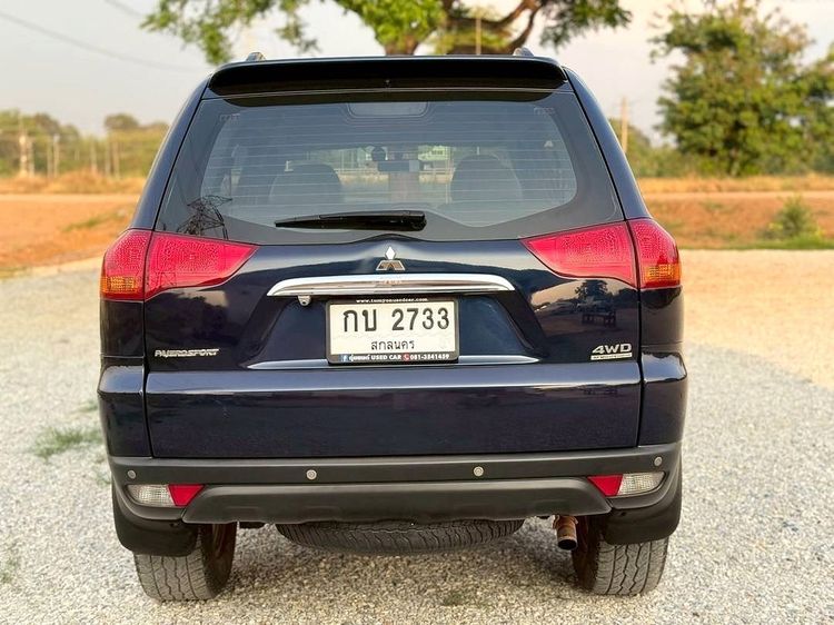 รถ Mitsubishi Pajero Sport 2.5 GT 4WD สี น้ำเงิน
