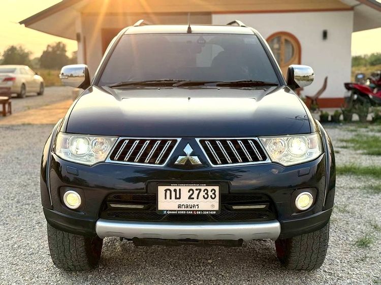 รถ Mitsubishi Pajero Sport 2.5 GT 4WD สี น้ำเงิน