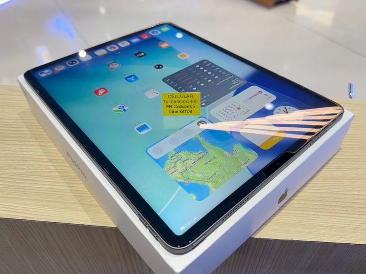 iPad Pro 12.9 M1 WiFi 256GB สภาพสวยมาก เครื่องไทย ครบกล่อง รูปที่ 3