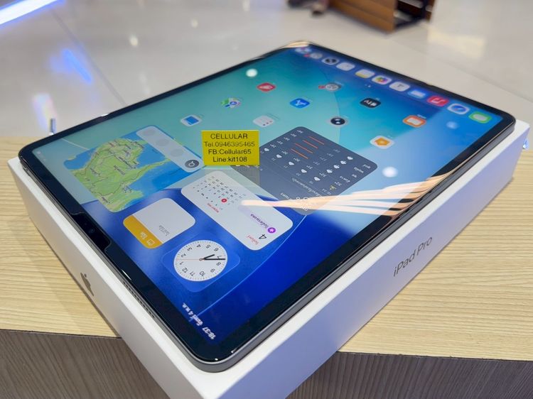 iPad Pro 12.9 M1 WiFi 256GB สภาพสวยมาก เครื่องไทย ครบกล่อง รูปที่ 6