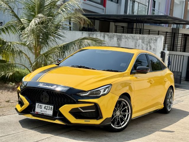 MG MG5 2021 1.5 X Sedan เบนซิน ไม่ติดแก๊ส เกียร์อัตโนมัติ เหลือง