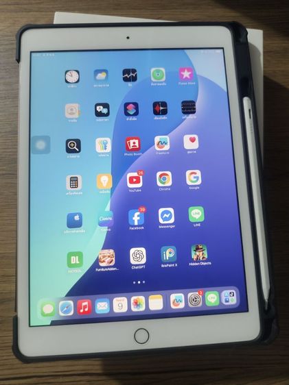 ipad jen8 wifi 32Gb ครบกล่อง สภาพสวย สุขภาพแบตเกิน90 รูปที่ 2