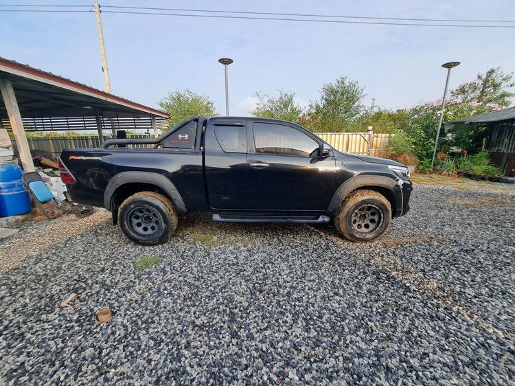 Toyota Hilux Revo 2018 Smart Cab 2.4 Entry Prerunner Pickup ดีเซล ไม่ติดแก๊ส เกียร์อัตโนมัติ ดำ รูปที่ 4