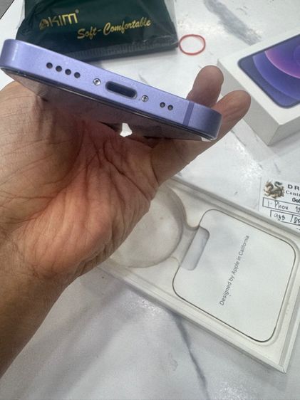 iPhone 12mini  256g สุขแบต100 เปลี่ยนแบตมาแล้ว ใช้งานปกติ จอแท้ ไม่มีรอย ราคา 7500 บาท มีกล่อง กับเครื่อง นัดรับกทม รูปที่ 3
