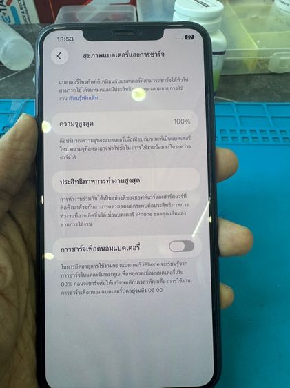 iPhone 11 Pro Max 256g THสีเขียว 7900 บาท รูปที่ 5