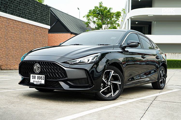 MG MG5 2023 1.5 D+ Sedan เบนซิน ไม่ติดแก๊ส เกียร์อัตโนมัติ ดำ