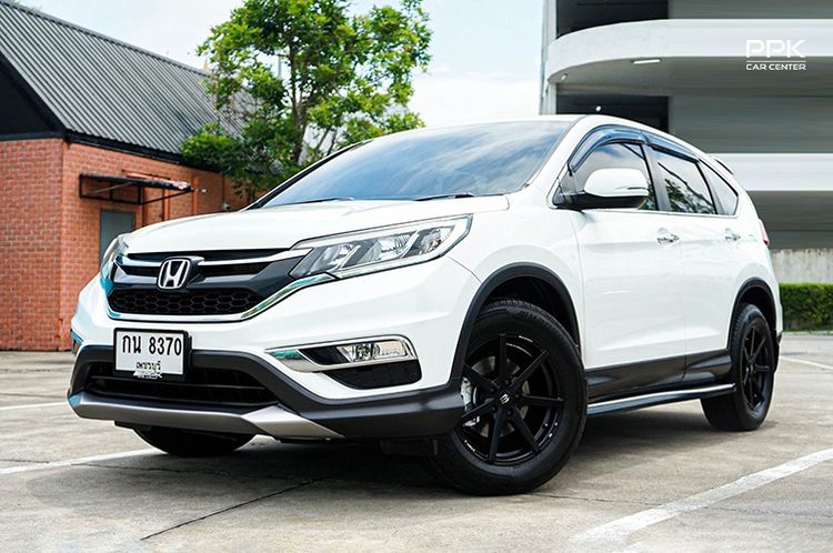 รถ Honda CR-V 2.0 E 4WD สี ขาว