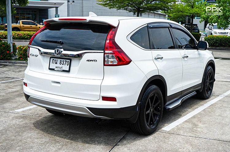Honda CR-V 2016 2.0 E 4WD Utility-car เบนซิน ไม่ติดแก๊ส เกียร์อัตโนมัติ ขาว รูปที่ 4
