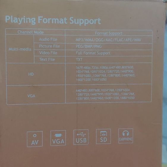 ขาย LED projector พร้อมจอ รูปที่ 6