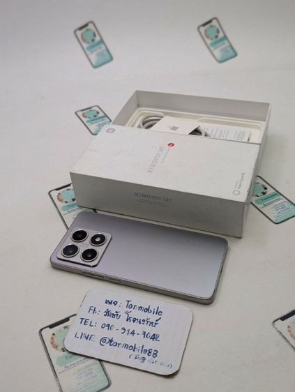 อื่นๆ 256 GB ขาย เทิร์น Xiaomi 14T Ram 12 Rom 256 ศูนย์ไทย ขายตามสภาพ อุปกรณ์ครบยกกล่อง ถูกๆ เพียง 4,990 บาท เท่านั้น ครับ