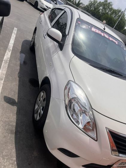 Nissan Almera 2012 1.2 S Sedan เบนซิน ไม่ติดแก๊ส เกียร์อัตโนมัติ ขาว รูปที่ 3