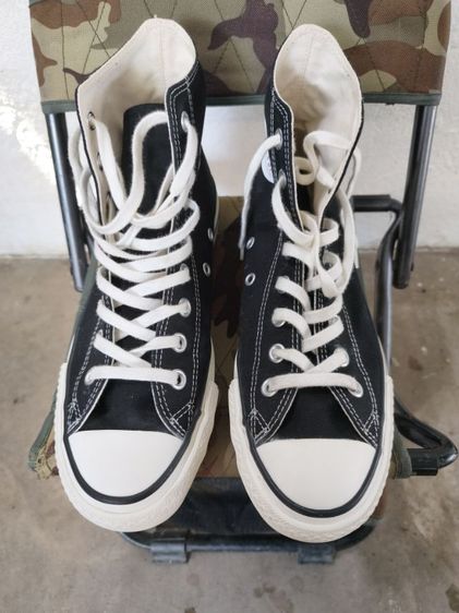ดำ รองเท้าผ้าใบ UK 7.5 | EU 41 1/3 | US 8 รองเท้า converse Japan แท้