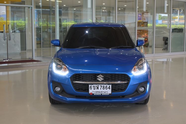 รถ Suzuki Swift 1.2 GLX สี ฟ้า