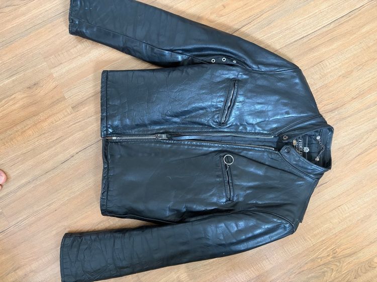 เสื้อหนัง biker vintage American 