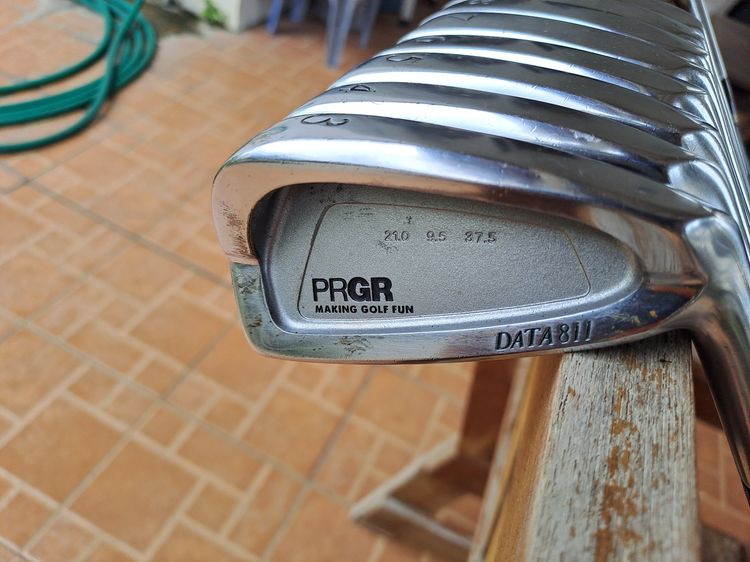 ชุดเหล็ก PRGR รุ่น DATA 811 เหล็ก 3-A ทั้งหมด 9 ชิ้น Flex R รูปที่ 4