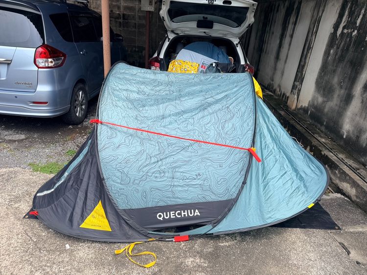 ขายโล๊ะ Quechua (มือสอง) เต็นท์ ทราป โต๊ะ เก้าอี้ มีแถมทุกชิ้น รูปที่ 3
