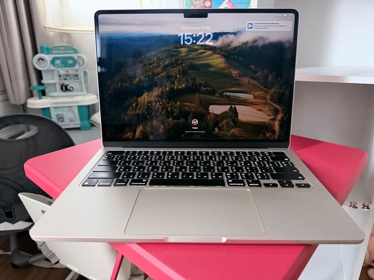 Macbook Air M2 16GB 512GB 2022 สี Starlight (CTO)