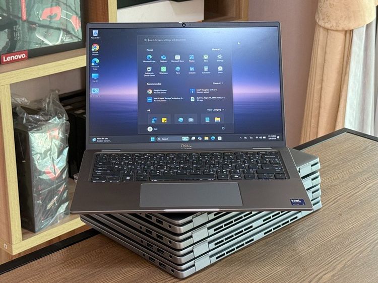 Dell Latitude 7450 Ultra 5-135U vPro SSD512GB RAM16GB DDR5 Win 11Pro คีย์ไฟ สินค้ามือสอง สำหรับงานคำนวน งานประสิทธิภาพสูง งานสำนักงาน ประกัน