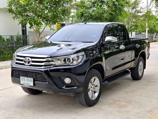 Toyota Hilux Revo 2017 2.4 Prerunner G ดีเซล ดำ รูปที่ 4