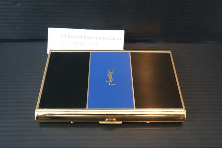 YSL กล่องใส่บุหรี่ นามบัตรวินเทจ Yves Saint Laurent  รูปที่ 2
