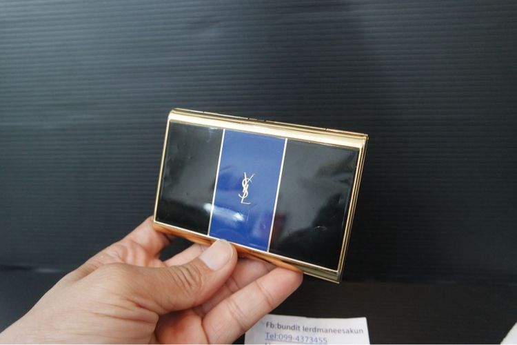 YSL กล่องใส่บุหรี่ นามบัตรวินเทจ Yves Saint Laurent  รูปที่ 15