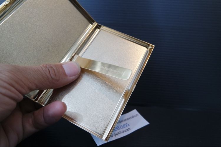 YSL กล่องใส่บุหรี่ นามบัตรวินเทจ Yves Saint Laurent  รูปที่ 13