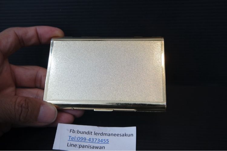 YSL กล่องใส่บุหรี่ นามบัตรวินเทจ Yves Saint Laurent  รูปที่ 5