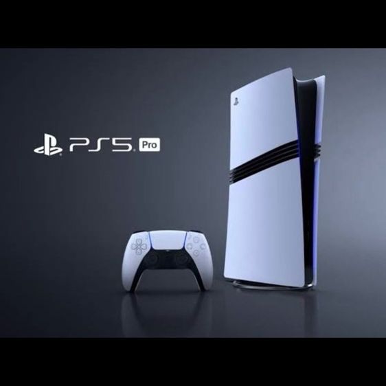 Sony PS5 (Playstation 5) เครื่องเกมส์โซนี่ เพลย์สเตชั่น เชื่อมต่อไร้สายไม่ได้ PlayStation5 Pro รุ่น CFI-7022 B01 มือ2 (แถม แผ่นเกมส์มือ1 Spider-Man 2)