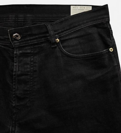 Diesel stretch jeans with button fly,Tepphar Hemmed รูปที่ 3