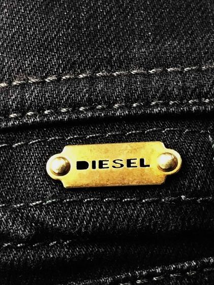 Diesel stretch jeans with button fly,Tepphar Hemmed รูปที่ 6