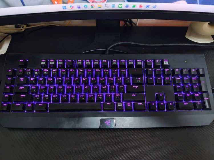 ขายคีย์บอร์ดเกมมิ่ง Razer ของแท้ Razer BlackWidow Ultimate รูปที่ 3