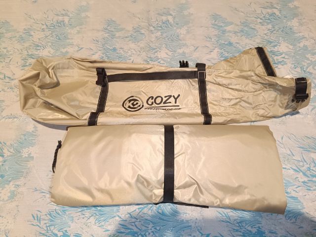 ส่งต่อ ฟลายชีท K2 COZY สีเบจ (4.5 x 3.5 m.) สภาพดี ประกัน Lifetime