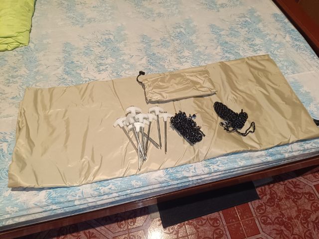 ส่งต่อ ฟลายชีท K2 COZY สีเบจ (4.5 x 3.5 m.) สภาพดี ประกัน Lifetime รูปที่ 3
