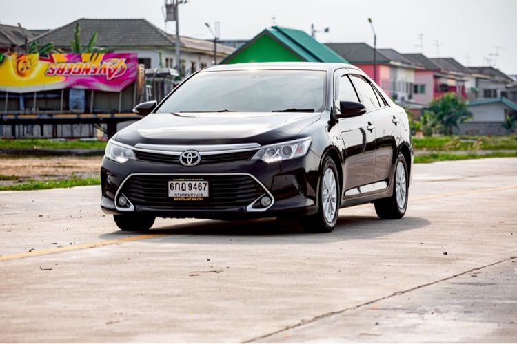 Toyota Camry 2017 2.0 G Sedan เบนซิน ไม่ติดแก๊ส เกียร์อัตโนมัติ ดำ