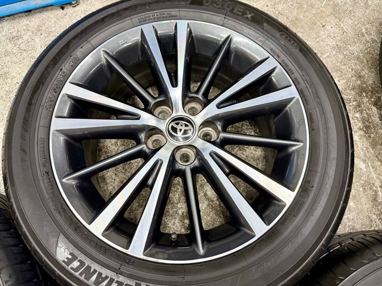ล้อแม็ก TOYOTA ALTIS ขอบ 16” สีเดิม ยาง ALLIANCE 205-55R16 ปี 24 ดอกสวยพร้อมใช้งาน รูปที่ 6