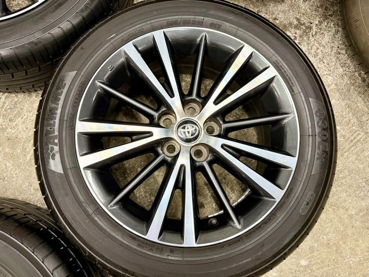 ล้อแม็ก TOYOTA ALTIS ขอบ 16” สีเดิม ยาง ALLIANCE 205-55R16 ปี 24 ดอกสวยพร้อมใช้งาน รูปที่ 5