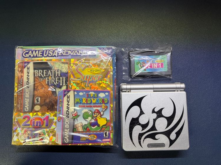 Nintendo อื่นๆ Gameboy Advance SP ลาย Tribal Edition แท้ สภาพสะสม พร้อมเล่น ส่งฟรีทั่วไทย