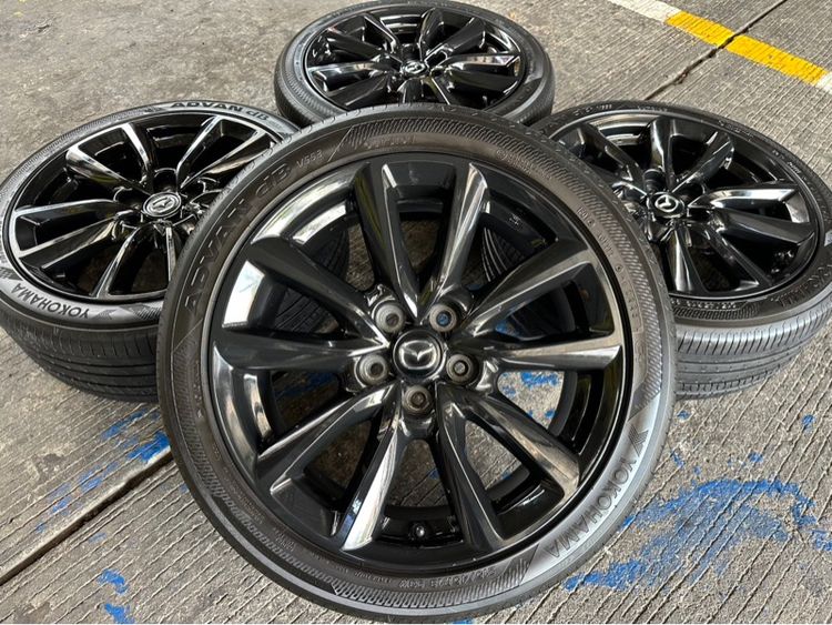 18" Mazda 3.BP ขอบ 18 นิ้ว Top (สีดำ Carbon)🔥