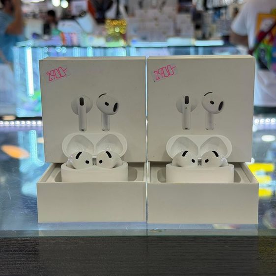Apple Airpods Gen4 เครื่องศูนย์ สภาพสวยมาก ใช้งานดีเยี่ยม ครบยกกล่อง🔥🔥