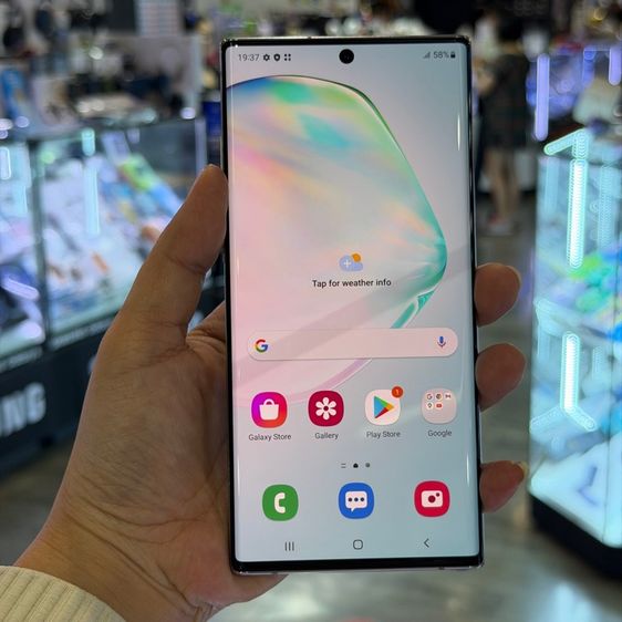 อื่นๆ 256 GB Samsung Note10 Plus 256GB สีออโรร่า เครื่องศูนย์ ราคาขำๆค่ะ😊😊