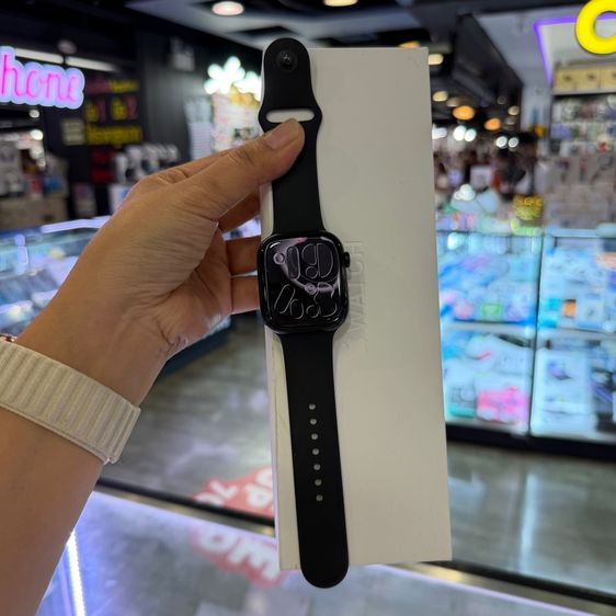 ดำ โลหะ Apple Watch Series10 GPS 46mm. Jet Black Aluminium ครบยกกล่อง🥰🥰