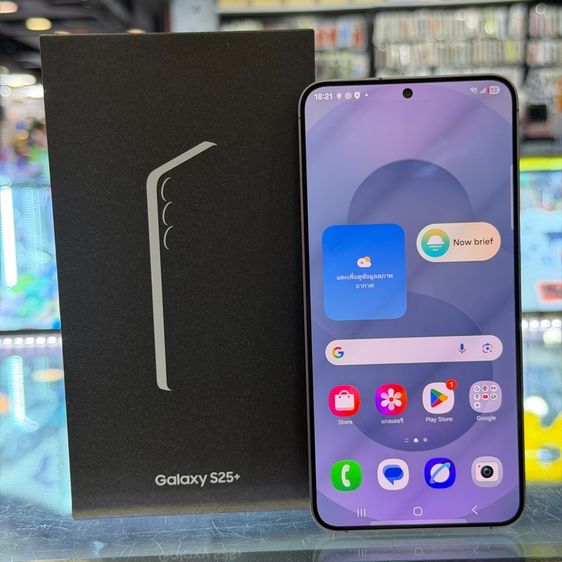 Samsung S25 Plus 512GB เครื่องศูนย์ สภาพสวยมากๆ จอ6.7นิ้ว แรม12รอม512 Snap8 Elite กล้อง50ล้าน(3ตัว) ครบยกกล่อง🔥🔥