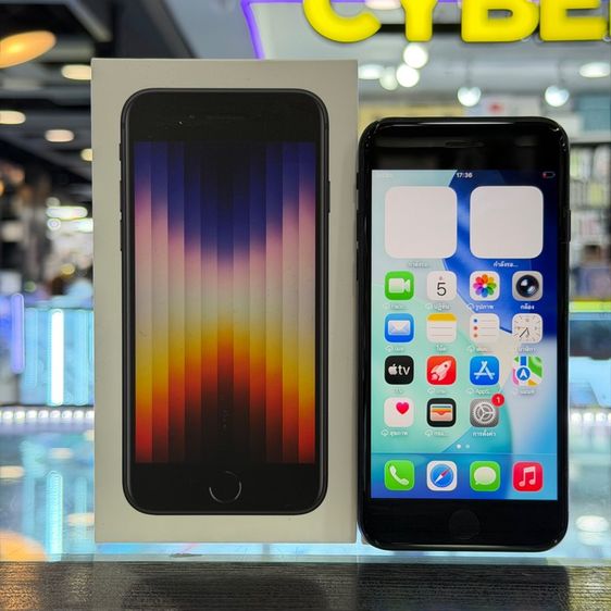 อื่นๆ 64 GB iPhone SE3 2022 64GB สีดำ เครื่องศูนย์ โมเดลTH สภาพสวยมากๆ รองรับ5G 🔥🔥